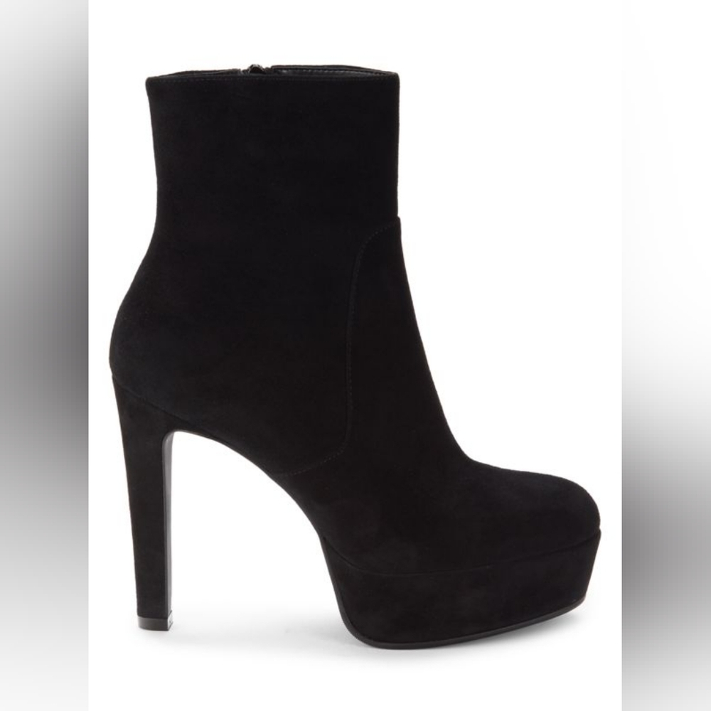 Stuart Weitzman Black Heeled Boots